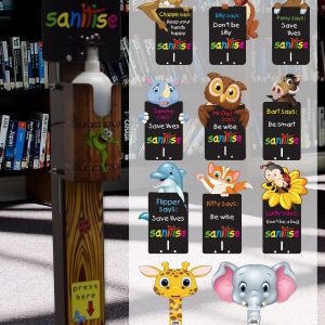 Hand Sanitizer Foot Dispenser - Kiddies
